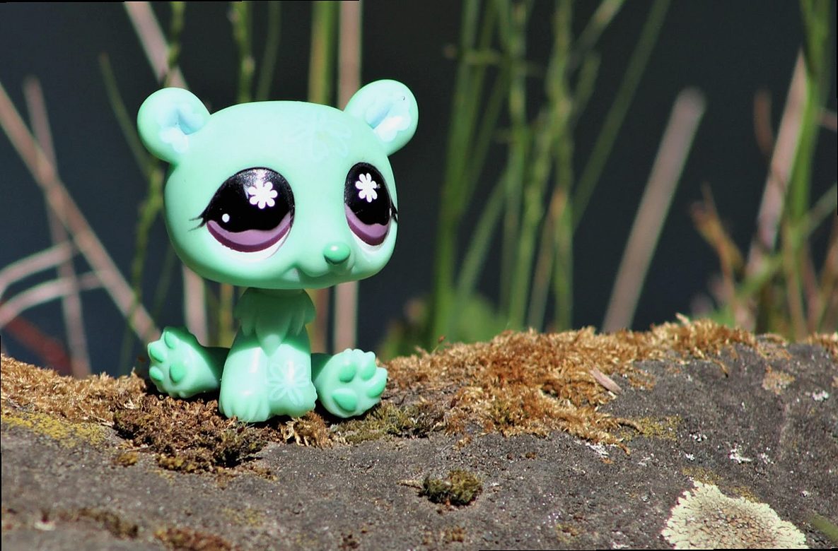 littlest pet shop, toy, figure, happy mothers day, fun, children, bear, icebear, teddy, cute, teddy bear, happy, child, 